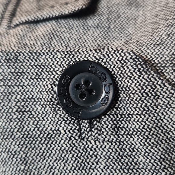 Bebe Button Up Wool Blend Suit Vest - Picture 7 of 16